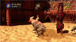 In game image of Lego Star Wars 3 - The Clone Wars on the Microsoft Xbox 360.
